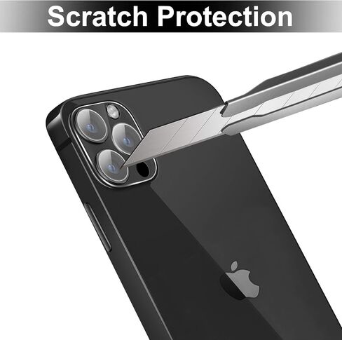 Beeyoka [عبوة من قطعتين] واقي عدسة الكاميرا متوافق مع iPhone 12 Pro Max، واقي شاشة زجاجي مقوى شفاف للكاميرا [عالية الوضوح] [مضاد للخدش] (6.7 بوصة) in Saudi Arabia