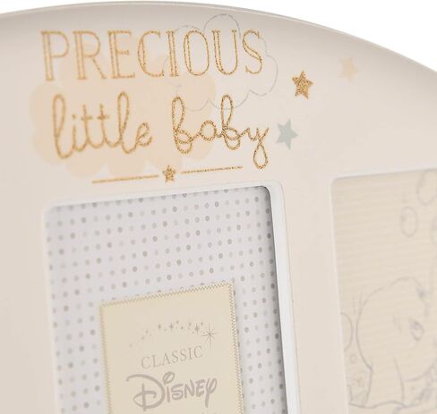 إطار صور مجمعة من Happy Homewares Magical Beginnings Dumbo Precious Little Baby Arch - مثالي لحفلات استقبال المولود الجديد أو حفلات استقبال المولود الجديد - مرخص رسميًا in Kuwait