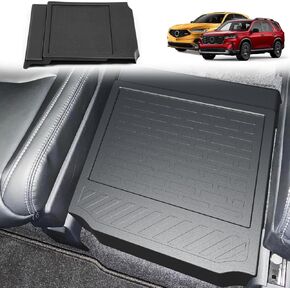 Removable Middle Seat Floor Cover for 2023-2025 Honda Pilot Removable 2nd Row Middle Seat Elite/Touring/Black Edition/EX-L 8 Passenger and 7 Passager 2020-2024 Acura MDX Accessories