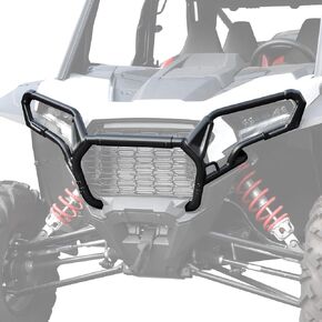 Front Bumper for Polaris RZR XP/XP 4 1000 24-25, High Coverage Front Bumper Heavy Duty Brush Guard for Polaris RZR XP/XP 4 1000 Ultimate Sport Premium 2024-2025 Accessories(Replace #2884513)