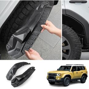 for Toyota Land Cruiser Prado LC250 J250 2024 Splash Guard, Car Exterior Rear Fender Mud Flaps Trim Accessories,2Pcs