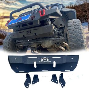 Aluminum JL & Gladiator Skid Plate Compatible with 2018-2024 Jeep Wrangler JL JLU & 2020-2024 Jeep Gladiator