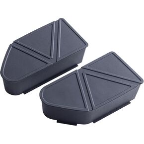 TOPINSTALL 2024 Upgraded Silicone Covers Compatible with 2023-2026 Chevy Colorado/GMC Canyon Accessories, Stylish Look Rear Bed Rail Stake Pocket Plugs Hole Caps Won't Pop Out (2PCS)