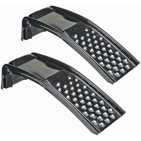 Rockland 3 Ton 6500 LBS Solid Steel Auto Ramp Set Heavy Duty Car Light Truck Repairs (Pack of 2)