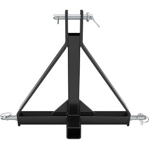 ECOTRIC 3 Point 2" Receiver Trailer Hitch Category 1 Tractor Mover Drawbar Hitch