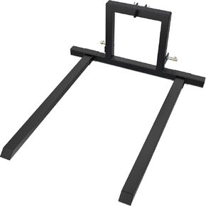 YINTATECH 3 Point Hitch Pallet Fork 1500 lbs Capacity Adjustable Pallet Fork Attachments for Category 1 Tractor