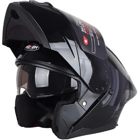 Flip up Double Visor, Modular DOT Certification Approved