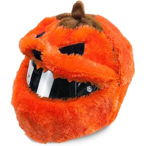 Halloween Pumpkin Motorcycle Helmet Cover,Christmas Motorcycle Helmet Cover,Pumpkin Helmet Cover,Halloween Hat Decoration Accessories for Men,for Motorcycle Helmet, Fun Rides and Gifts