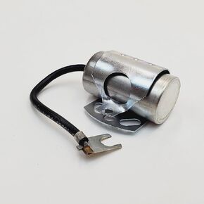 Ignition Condenser with Mount for 1948-(Early)1978 Harley Panhead/Shovelhead FX/FL Big Twin Models & 1957-(Early)1978 Sportster XL Models w/Points Ignition (Except Magneto) Replaces HD# 32726-30A
