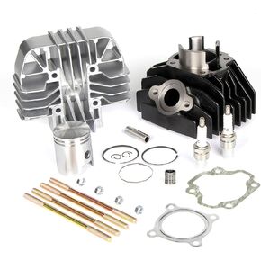 PW80 Cylinder Kit, Cyliner Head, 47mm Piston Kit, Ring Kit for Yamaha PW80 PY80 Y-Zinger 80