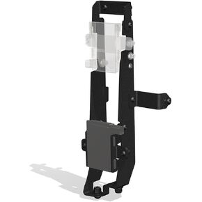 Adaptive Cruise Control Relocation Bracket for 2024 & Up Ford F-150 Raptor | Retains Acc Functionality for Aftermarket Front Bumpers | 2-Stage Hammer Black Powder Coat Finish | Made in The USA