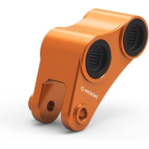 NICECNC Orange Suspension Lowering Links 40MM/1.57'' Compatible with KTM 690 Enduro/Enduro R/SMC/SMC R 2008 2009 2010 2011 2012 2013 2014 2015 2016 2017 2018,690 Enduro R Accessories,Aluminum,CNC