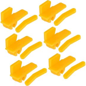 6 Set Tire Changer Insert Tire Demount Head Tire Machine Guard Wheel Side Protector for Mount Demount Duck Head Tyre Repair 1.65"x0.63"x1.06" Auto Replacement Parts