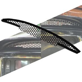 Motorcycle Mesh Fairing Grill Top Vent Grille Screen Fit for Harley Road Glide Custom FLTRX Special FLTRXS 2015-2023 (Black)