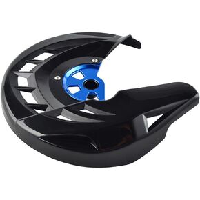 NICECNC Black X-Brake Front Disc Rotor Guard Cover Compatible with Yamaha YZ125 YZ250 2008-2020 YZ250F YZ450F 2007-2013 YZ125X 2017-2020 YZ250X 2016-2020 WR250F 2006-2019 WR450F 2006-2018
