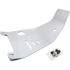 Compatible for Honda CRF300L (2021-2024) CRF300LS (2023-2024) Steel Engine Protection Skid Plate (Silver)
