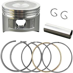 YAMAKATO 196cc GX200 Piston Kit for Honda Coleman Ct200u Bt200x With Rings and Wrist Pin Set 68mm 2.678" 6.5HP 5.8hp 4.3 KW 3600 rpm
