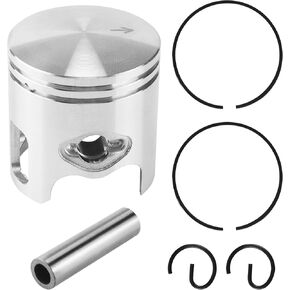 70cc 47mm/1.85" Piston Ring 10mm/0.47" Pin Bearing Fit for Jog 2-Stroke Scooter ATV Moped Motor 2 Stroke