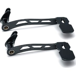Kuryakyn 9642 Motorcycle Foot Control: Girder Extended Brake Pedal for 2014-19 Harley-Davidson Touring & Trike Motorcycles Without Fairing Lowers, Chrome