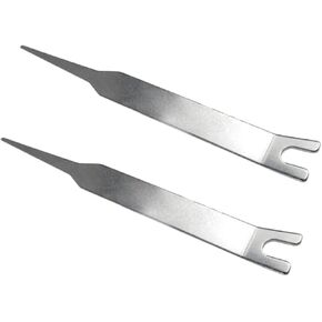 2 Pcs Silver TX X Clamp X-Clamp Removal Tool Replacement Compatible 360 With Removal For Tool Z5A1 Clamp, Automotive Replacement Clamps, Belts, Hoses and Pulleys