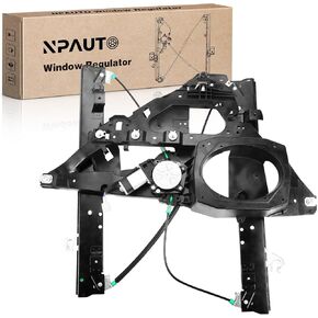 Front Passenger Side Power Window Regulator with 2-Pin Motor & Panel fit for 2003 2004 2005 2006 Ford Expedition Lincoln Navigator, 741-179, Right