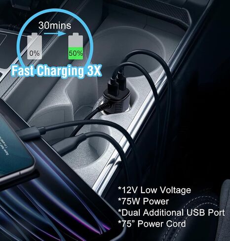 بطانية سيارة كهربائية قابلة للغسل في الغسالة مع شحن USB سريع 12 فولت 75 وات بطانية سفر دافئة من الفلانيل لتدفئة السيارة والشاحنة وسيارات الدفع الرباعي فان 40 × 55 بوصة مع وحدة تحكم 3 مستويات تسخين رمادية in Saudi Arabia