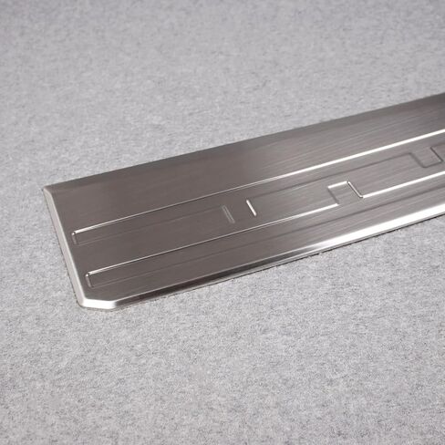 Beautost Fit for Toyota New Land Cruiser LC250 2024 2025 Rear Outside Bumper Sill Plate Guard Trim (Silver) in Saudi Arabia