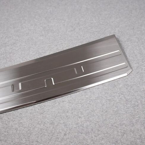 Beautost Fit for Toyota New Land Cruiser LC250 2024 2025 Rear Outside Bumper Sill Plate Guard Trim (Silver) in Saudi Arabia