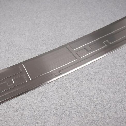 Beautost Fit for Toyota New Land Cruiser LC250 2024 2025 Rear Outside Bumper Sill Plate Guard Trim (Silver) in Saudi Arabia