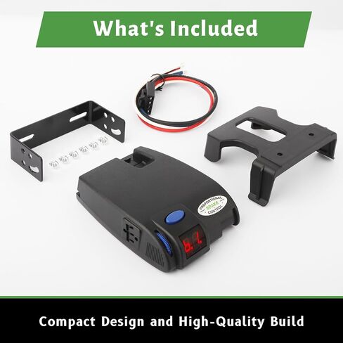 Electronic Brake Control – Proportional Trailer Brake Controller with Easy-to-Read LED Display, Self-Diagnostic, Plug & Play Installation – Compatible with Tekonsha 90160 Primus IQ in Kuwait
