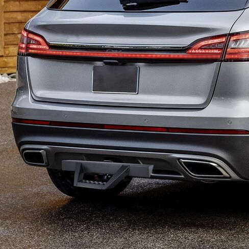 VEVOR Hitch Step for 2 Inch Receiver, Strong Steel Construction with 300 LBS Load Capacity, Rear Bumper Guard Protector with Pin Lock and Stabilizer, Universal Fit for Truck, SUV, Pickup, Trailer in Saudi Arabia