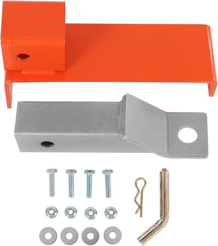 093-1118-98 Hitch Kit with Pin Replacement for Bad Boy Rambler, Magnum, ZT Elite, Avengers and 2018-2020 Mavericks 2" Rear Receiver Hitch 093-1118-98 & 093-1111-00 (Red) in Saudi Arabia