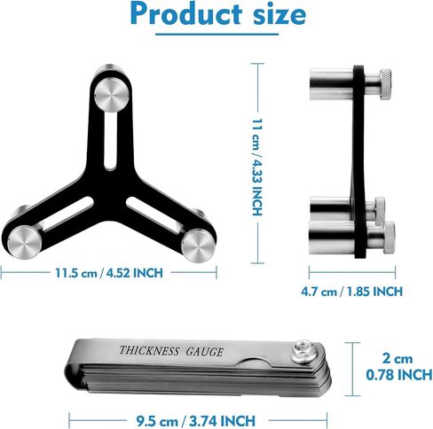 Universal Piston Ring Squaring Tool for End Gap 2-5inch Bores in Kuwait