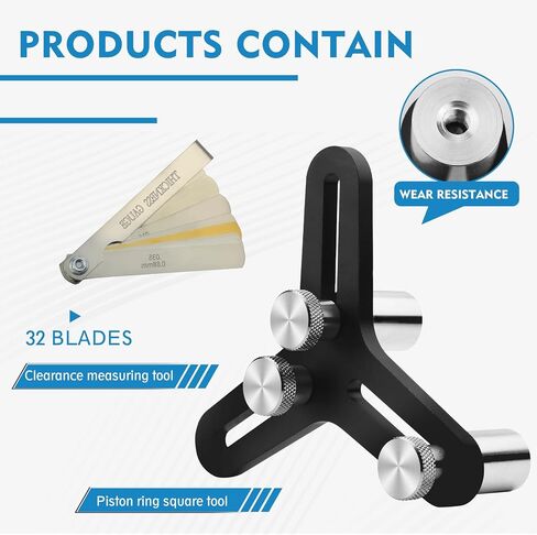 Universal Piston Ring Squaring Tool for End Gap 2-5inch Bores in Kuwait