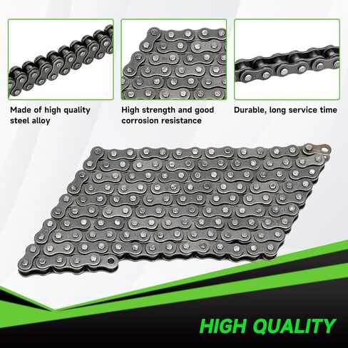 35 Chain 140 Links & Mini Bike Rear Sprocket 40 Tooth Compatible with Coleman CT100U CC100X Baja DB30 Dirt Bug Motovox MBX10 Mega Monster Moto MM-B80 Predator 212cc 97cc Go Kart Minibike Parts in Kuwait