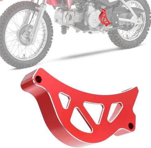 Dirt Bike Front Sprocket Cover Guard Case Saver CNC for CRF110 2013-2023 Red in Kuwait
