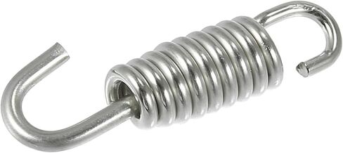 Motoforti Motorcycles Universal Exhaust Pipe Spring 40mm 1.57" Stainless Steel Exhaust Pipe Spring Hook Modified Accessory Long-lasting in Saudi Arabia