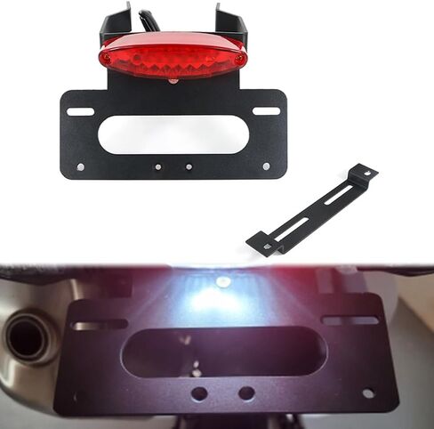 Motorcycle Fender Eliminator Compatible with Husqvarna 701 Enduro/Supermoto 2016-2024 License Plate Bracket Holder Tail Tidy (White) in Saudi Arabia