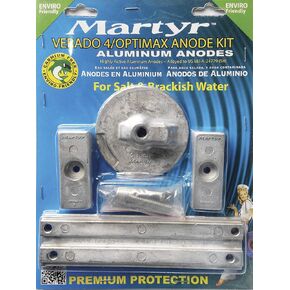 Martyr CMVERADO4KITA, Verado 4 cylinder Mercury Anode Kit