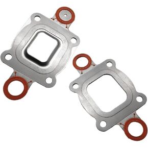 864850A02 حشية الكوع الناهض لمشعب العادم مناسبة للمفصل الجاف MerCruiser 4.3L 5.0L 5.7 L V6 V8 استبدال 27-864850A02 27-864850A1 18-0722 2-Pack in Kuwait