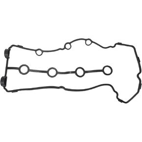 Motoforti Valve Cover Gasket, Cylinder Head Valve Seal Gasket, for Fiat SEDICI 2006-2014, Rubber, No.1118954GE0, Black, Rocker Cover Gasket