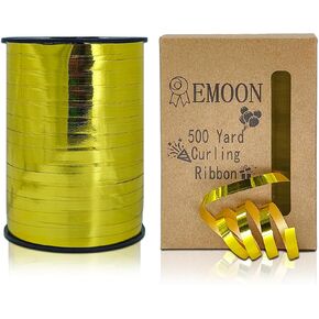 EMOON Curling Ribbon 3/16Inch × 500Yard, Perfect for Gift Wrapping, Christmas,Birthday Parties, Baby Showers, Gift Baskets and Decorating Balloons（Celadon）