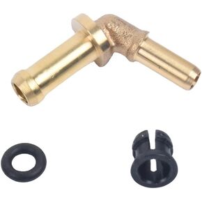 Thermostat Water Outlet Hose Connector Kit Compatible with Jaguar XF 2010-2012, XJ 2011-2013, XK 2010-2015 Land Rover Range Rover/Sport Discovery 4 Velar 3.0 V6 5.0 V8 LR049990