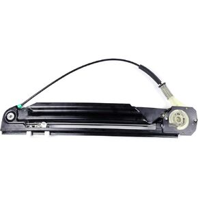 FINDAUTO Power Window Regulator fit for 2001 2002 2003 for BMW 525i with and o Motor Rear Right Side,OE749-000