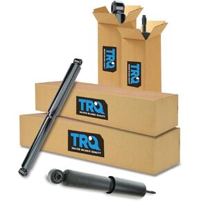 TRQ Front and Rear Shock Absorber Set Compatible with 2000-2001 Nissan Frontier 2000-2004 Xterra