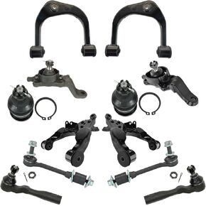 TRQ Front Steering & Suspension Kit Fits 2004-2007 Toyota Sequoia 04-06 Tundra