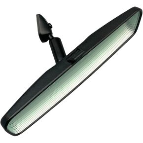 Rear View Mirror Inside Black Replacement Compatible with Jeep Wrangler 2001-2017 For Dodge Challenger 2008-2014 For 2005-2010 Dodge Charger For 2005-2010 Chrysler 300