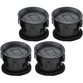 Dashboard Conditioning AC Heater Vent Lacquer Black Compatible with 150 Lobo 2009-2014 9L3Z-19893-AA 9L3Z19893AA (4 Pcs)
