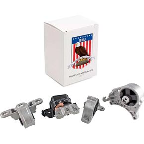 DNJ MMK1004 Motor Mount Kit for 2001-2007 Dodge Caravan Gran Caravan 3.3L 3.8L