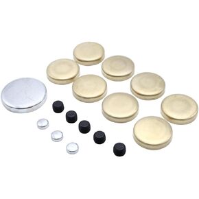 1 SET Brass Freeze Frost block Plugs Kit Fits for Small Block SBC Chevy 283 305 327 350